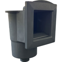 Skimmer Azuro con adattatori per tubo 32/38 mm e accessorio di ritorno incluso - colore GRIGIO