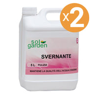 Svernante Per Mantenimento Acqua Piscina Invernale, 2 Confezioni Da 5 L