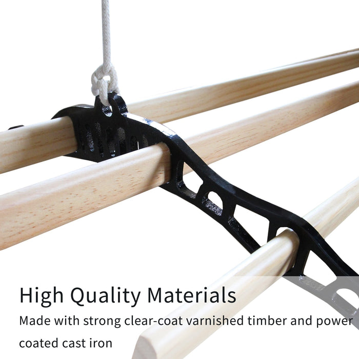 Stendibiancheria da Soffitto Stendi Panni Soffitto Lavanderia Bucato 2m