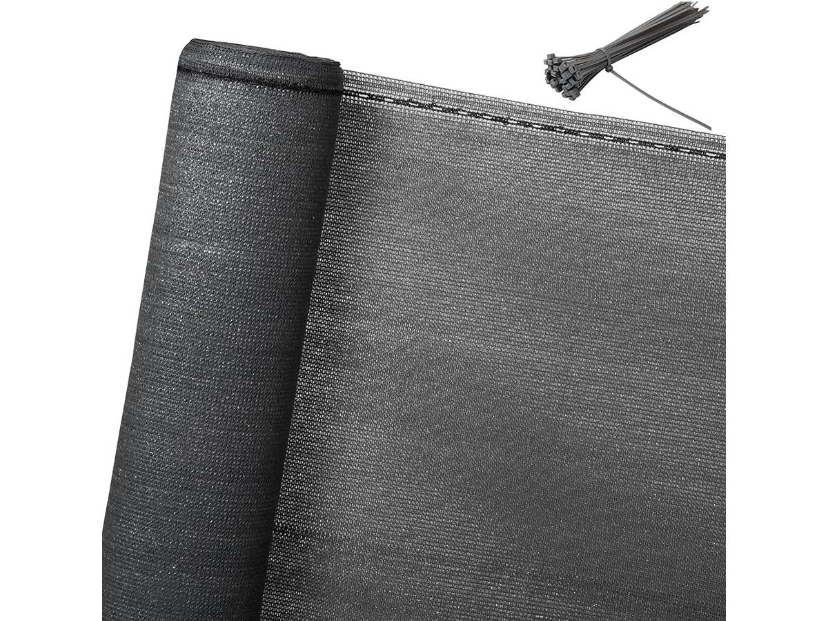 Paravento  sintetico Verdo Pro 2x10 m 220g/m² colore Grigio