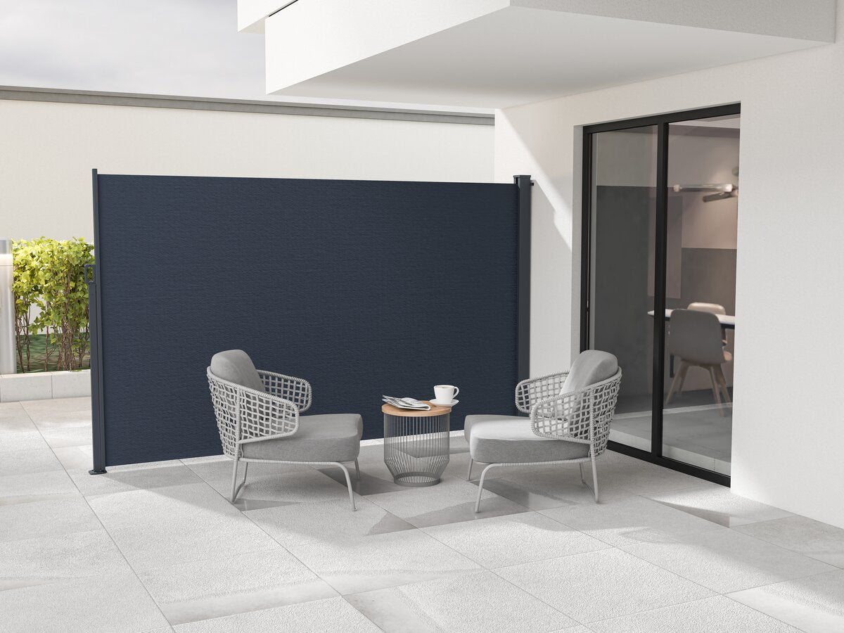 Paravento esterno retrattile - 300 x 180 cm - Grigio