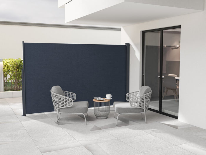 Paravento esterno retrattile - 300 x 180 cm - Grigio