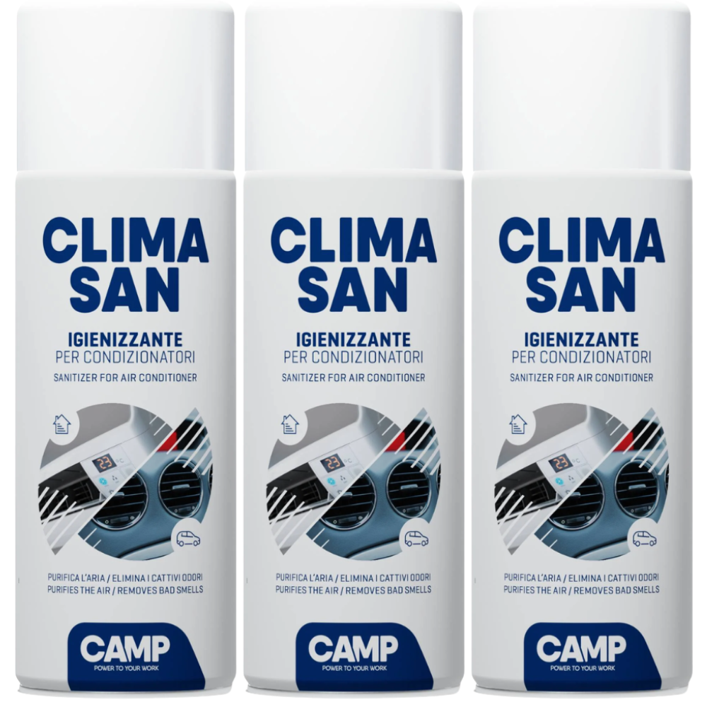 Purificatore aria per climatizzatori igienizzante efficace 400 ml 3 pezzi