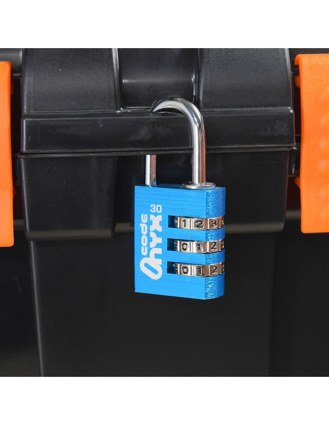 Lucchetto a combinazione Tipo 1 Onyx, Alluminio, 30mm, arco in acciaio, 3 cifre - THIRARD