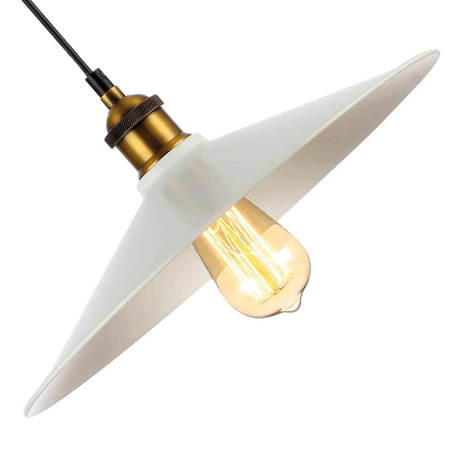 LÚZETE - COLGANTE 1 LUZ ALANIS BLANCO