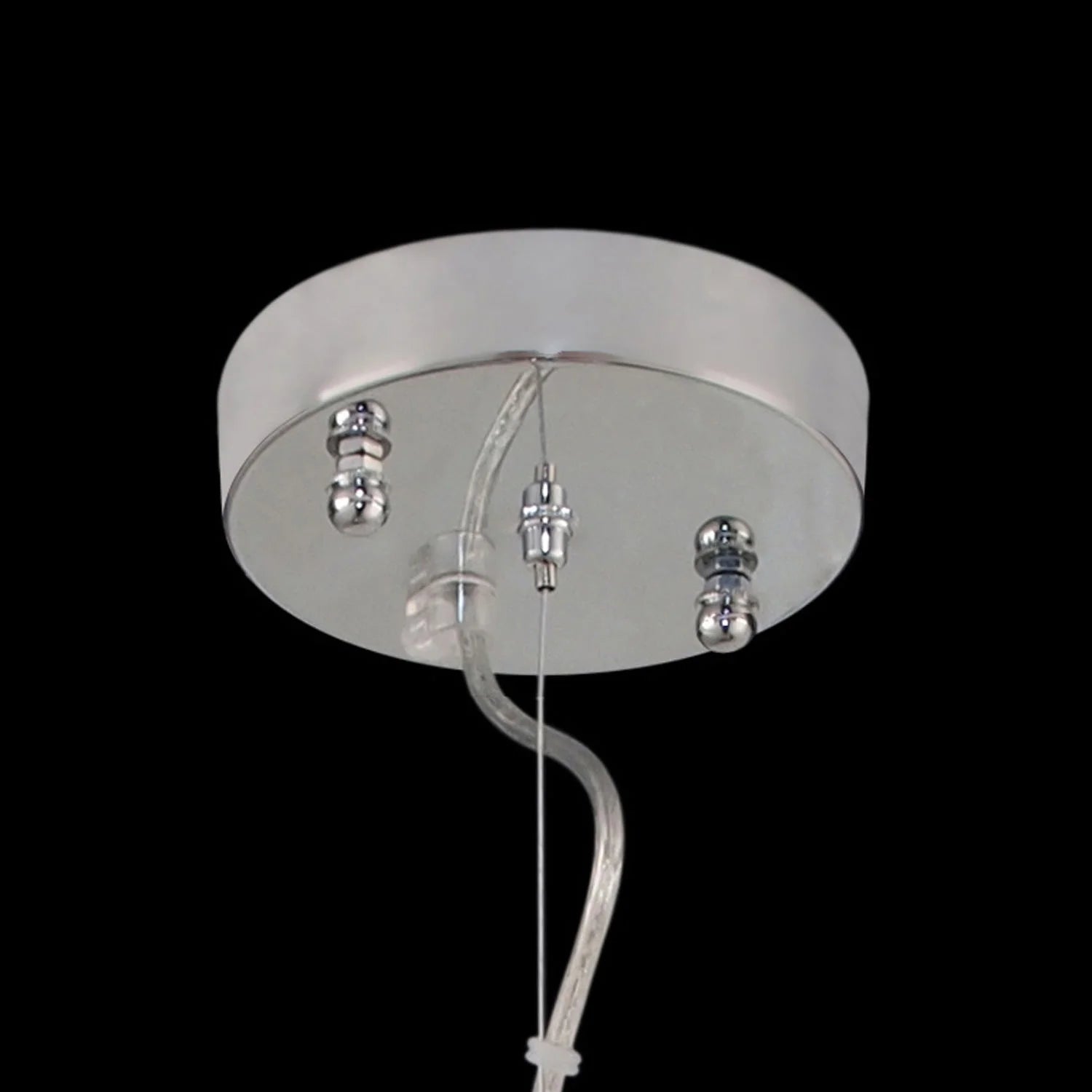 LÚZETE - COLGANTE BULB ACERO