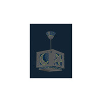 LÚZETE - COLGANTE INFANTIL LUNA AZUL