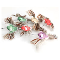 Trade Shop - Colibrì Volante A Energia Solare A Batteria Uccelli Svolazzanti Per Decorazione Esterna -