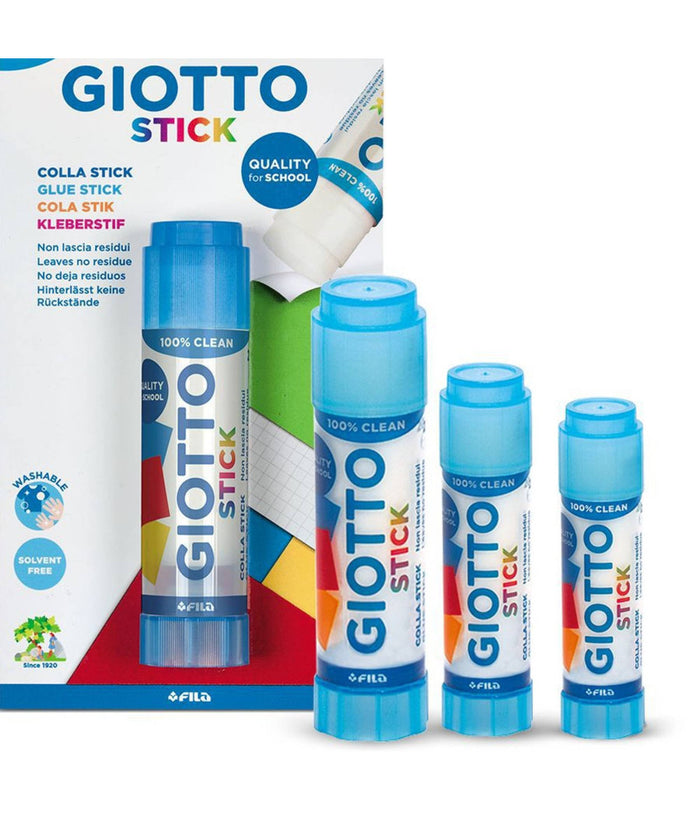 Colla Giotto Pvp In Stick 20 Gr Per Uso Ufficio Scuola Hobby Carta E Cartoncino         