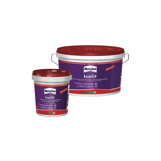 Colla MetyLan Isolit 7 kg potenziata – adesivo murale e multiuso
