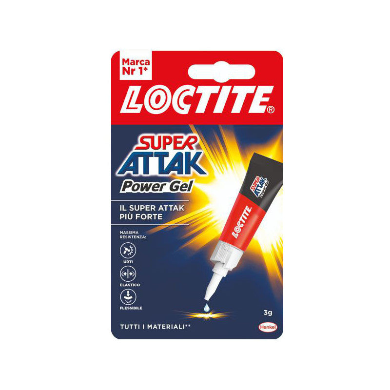 Colla Superattak Power Gel G 3 Loctite