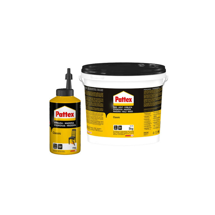 Colla vinilica Pattex Vinyl Classic 5 kg – adesivo universale legno e carta