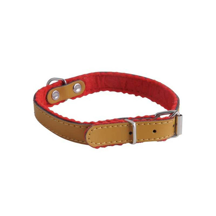 Collare Cani Cuoio Fod. mm 16 cm 37 Ilcampo 07660