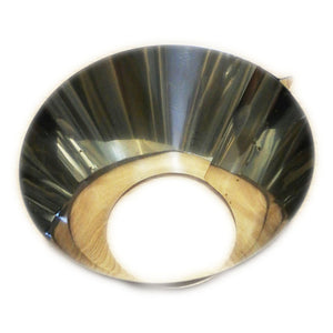 Collare conico da 160mm scossalina in acciaio inox spessore 5 decimi aisi 304