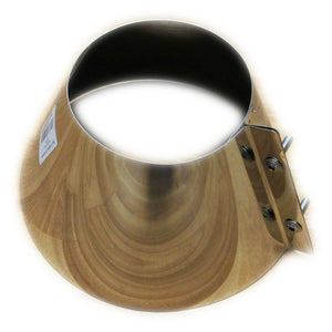 Collare conico da 230mm scossalina in acciaio inox spessore 5 decimi aisi 304