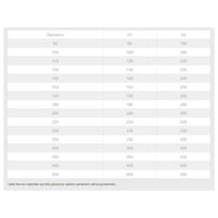 Collare conico da 230mm scossalina in rame spessore 6 decimi
