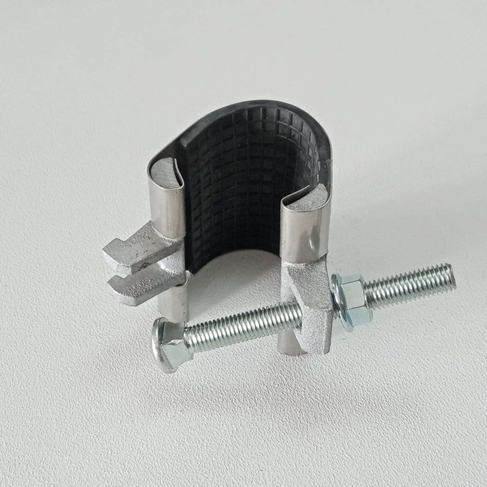 Collare di riparazione 42-45mm inox per tubi con un tirante