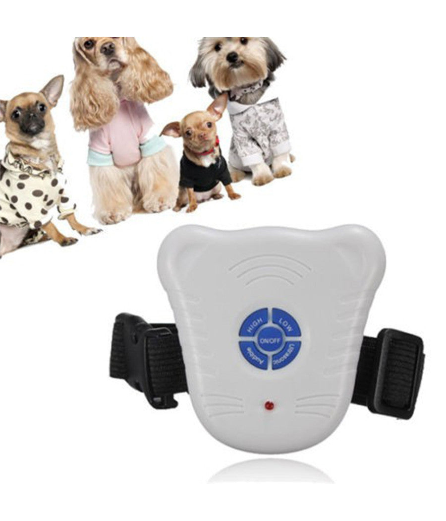 Collare Educativo Antiabbaio Addestramento Per Cane Cani Anti Abbaio Bark Stop         