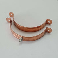 Collare in rame da 140mm per fissaggio e bloccaggio a muro