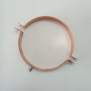 Collare in rame da 140mm per fissaggio e bloccaggio a muro