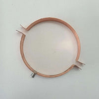 Collare in rame da 200mm per fissaggio e bloccaggio a muro