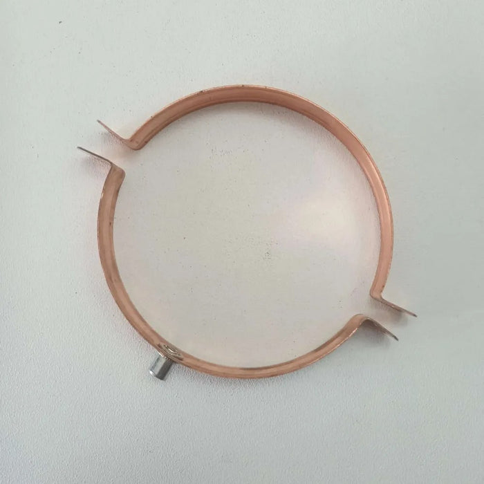 Collare in rame da 200mm per fissaggio e bloccaggio a muro