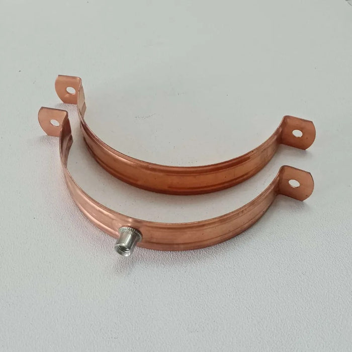 Collare in rame da 200mm per fissaggio e bloccaggio a muro