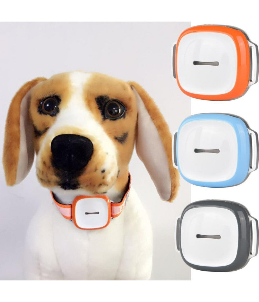 Collare Localizzatore Per Cane Gps Tracker Per Animali Bambini Auto Moto Color         