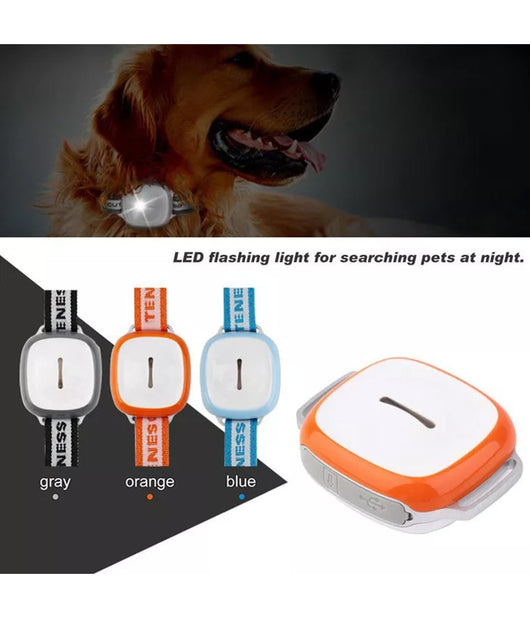 Collare Localizzatore Per Cane Gps Tracker Per Animali Bambini Auto Moto Color         