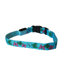 Collare Per Cane Cani A Led Luminoso Sicurezza Led Notturno Clip Fantasia Tg.l         