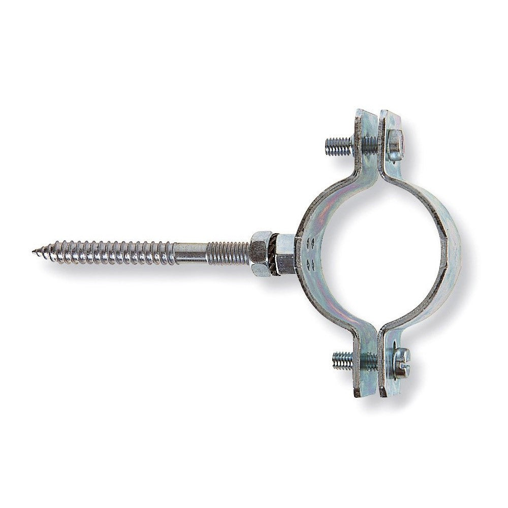 Collare pesante in acciaio ad aggancio automatico per tubi - vendita a coppia, diametro 1/2