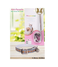 Collare Repellente Margosa Naturale 56cm Per Cani Gatti Anti Zecche Parassiti         