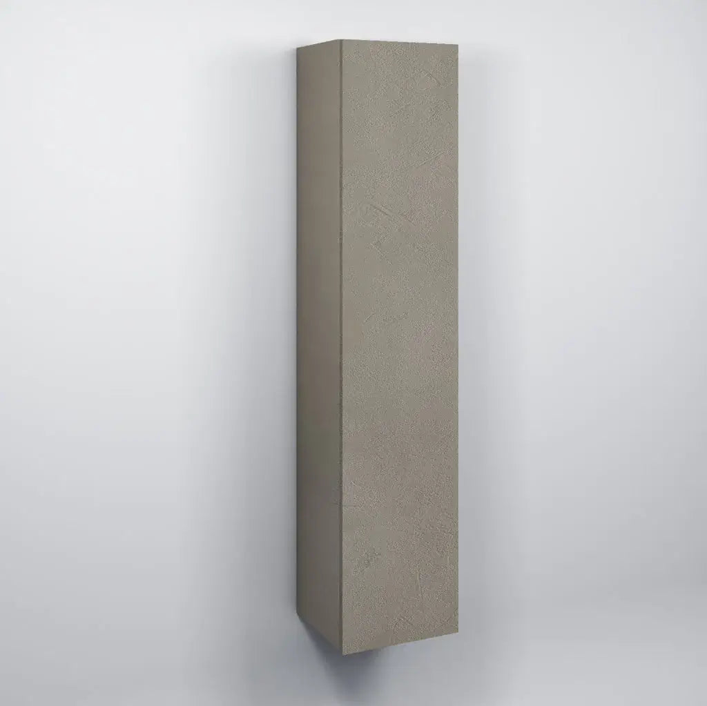 Pensile Colonna 35cm Sospesa Per Bagno - Avana Effetto Pietra