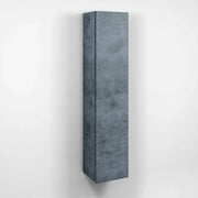 Pensile Colonna 35cm Sospesa Per Bagno - Blu Effetto Pietra