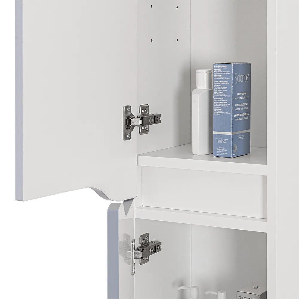 Colonna bagno sospesa 30x150 cm azzurro polvere Minori/Maiori