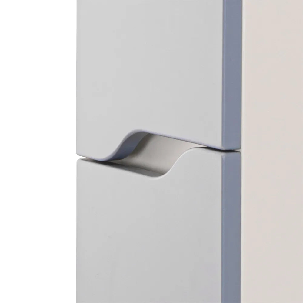 Colonna bagno sospesa 30x150 cm azzurro polvere Minori/Maiori