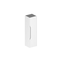 Colonna bagno sospesa Soho colore bianco opaco effetto cannettato 35x30x120H