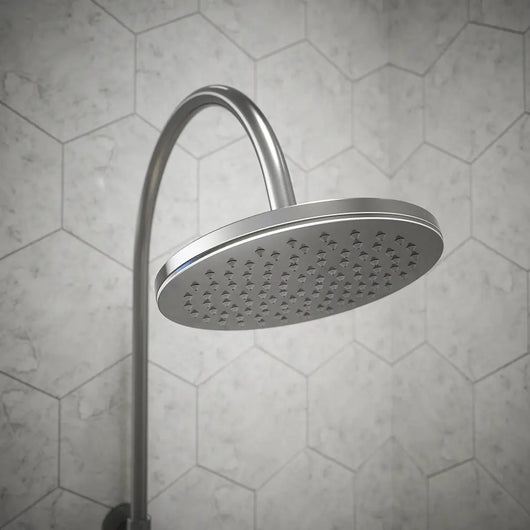 Colonna doccia soffione 20 cm con finitura cromata | Piave