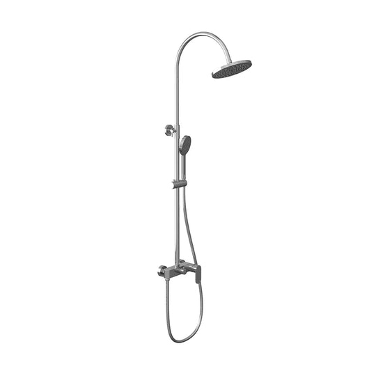 Colonna doccia soffione 20 cm con finitura cromata | Piave