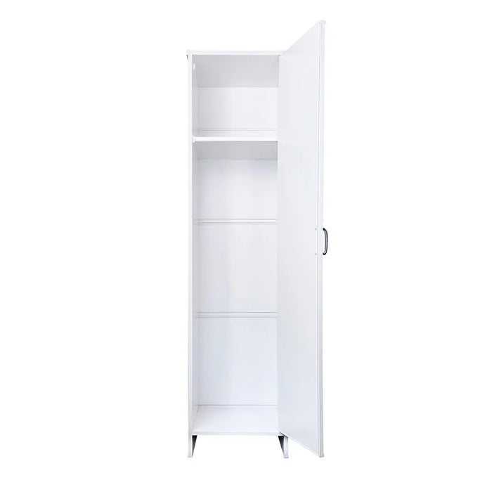 Colonna multiuso 180 cm in PVC con ripiano e vano porta scope Kandy