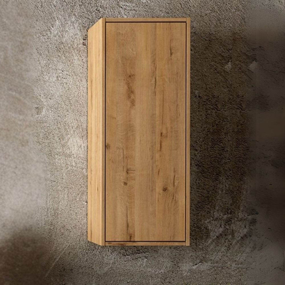 Colonna pensile bagno colore rovere quercia Push 35x30.5x90H