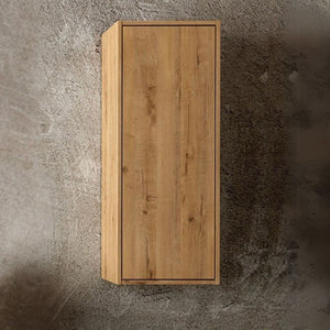 Colonna pensile bagno colore rovere quercia Push 35x30.5x90H