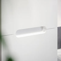 Colonna sospesa 136cm bianco lucido con due ante | Valdivia