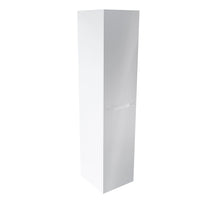 Colonna sospesa 136cm bianco lucido con due ante | Valdivia