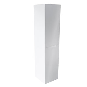 Colonna sospesa 136cm bianco lucido con due ante | Valdivia