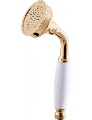 Colonna doccia LABE con doccetta in ottone dorato H.102 cm