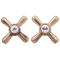 Colonna doccia MORAVA in ottone bronzo con doccetta 108 cm