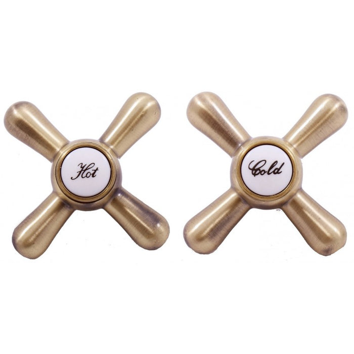 Colonna doccia MORAVA in ottone bronzo con doccetta 108 cm