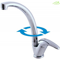 Colonna doccia MORAVA in ottone bronzo con doccetta 108 cm