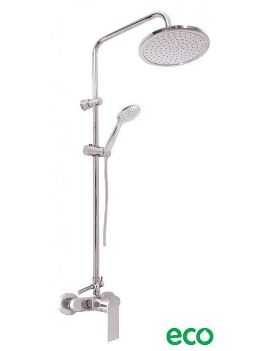 Colonna doccia NIL in ottone cromato H. 116 cm